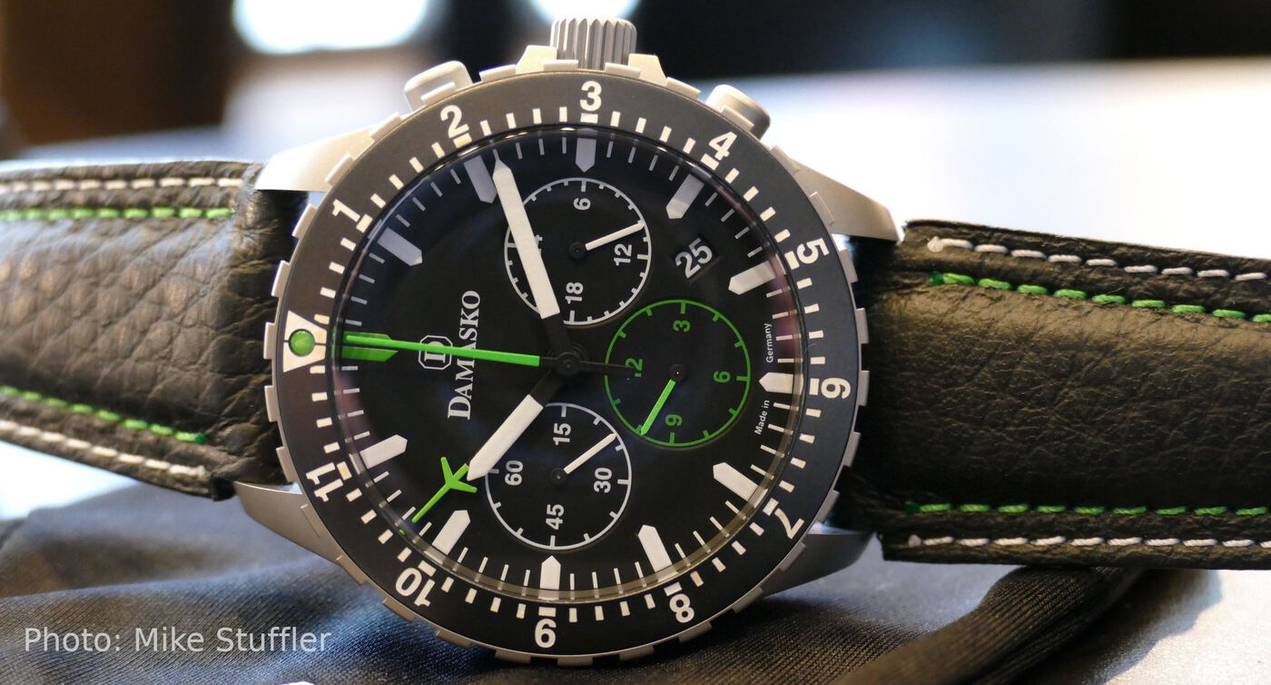 Damasko Chronograph DC8X Pilot Watches