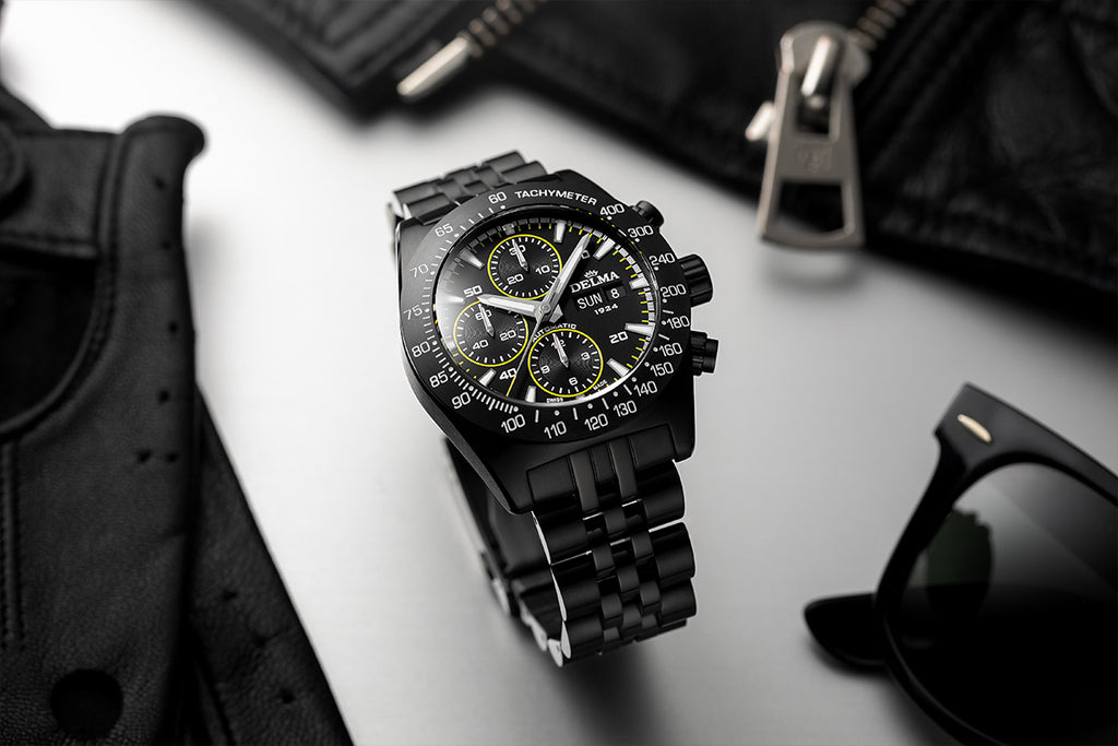 DELMA Montego Black Edition Chronograph Watch