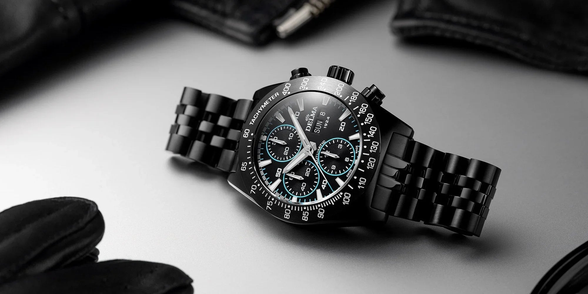 DELMA Montego Black Edition Chronograph Watch