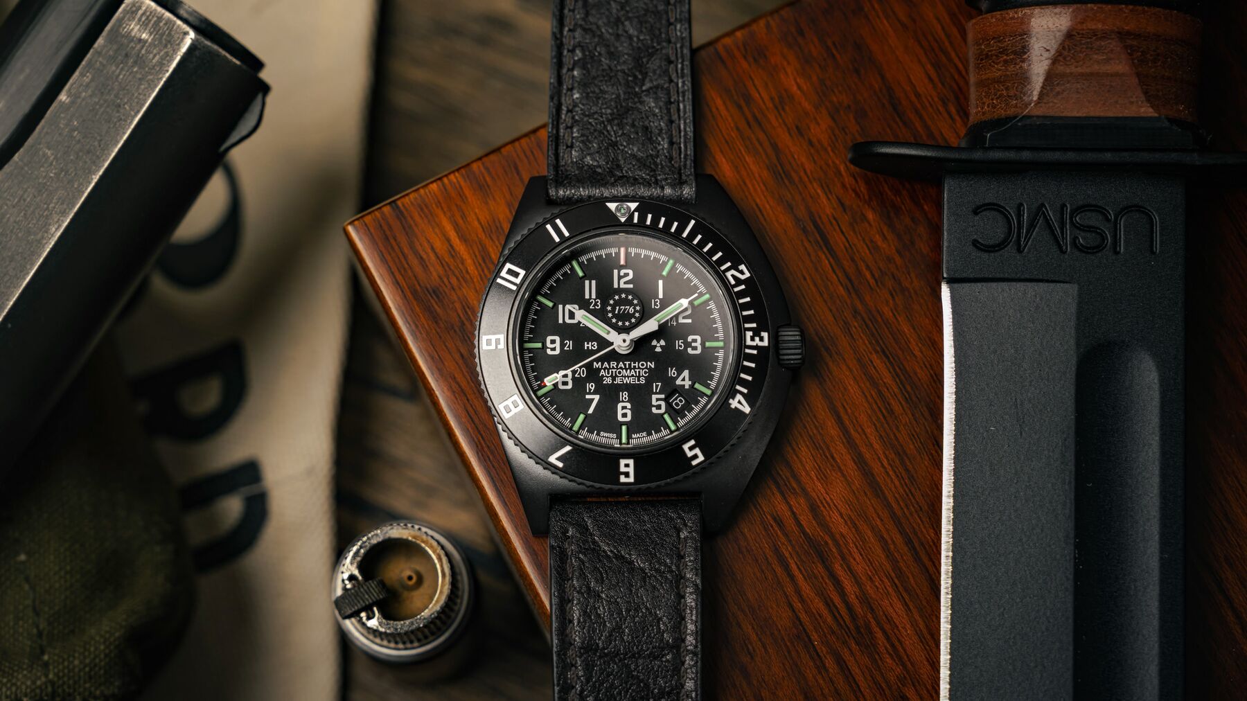 Marathon US 250 Anthracite Navigator Watch