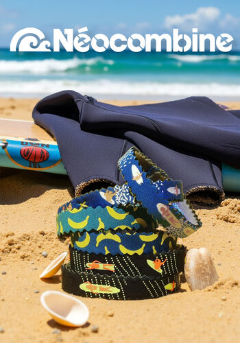 Néocombine - Artisanal Crafted Bracelets made from Upcycled Wetsuits