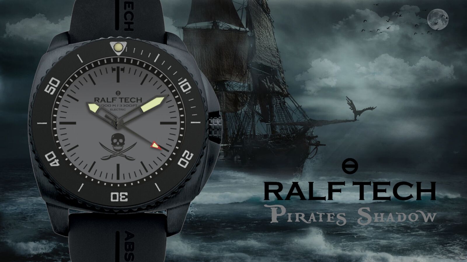 Ralf Tech WRX Pirates Shadow Dive Watches