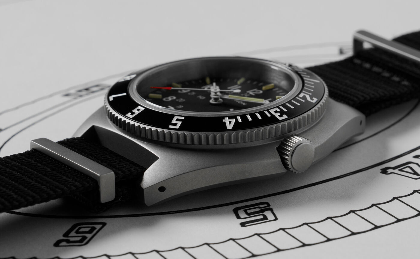 Marathon Steel Pilot Navigator Watch with Date