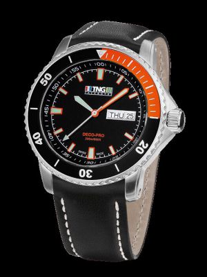 TNG Deco-Pro Dive Watch - Leather