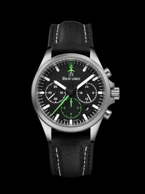 Damasko DC76 Green Chronograph Pilot Watch