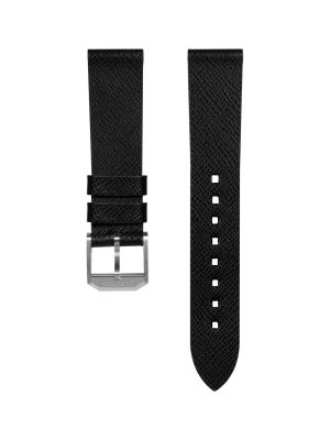 Marathon 18mm 2-Piece Leather Strap - Black