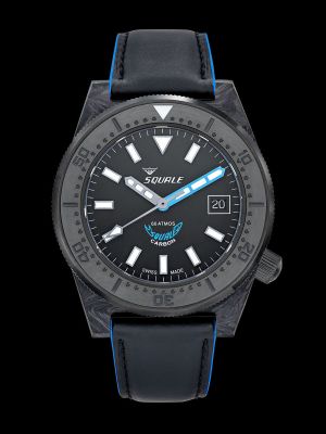 Squale T-183 Forged Carbon - Grey/Blue