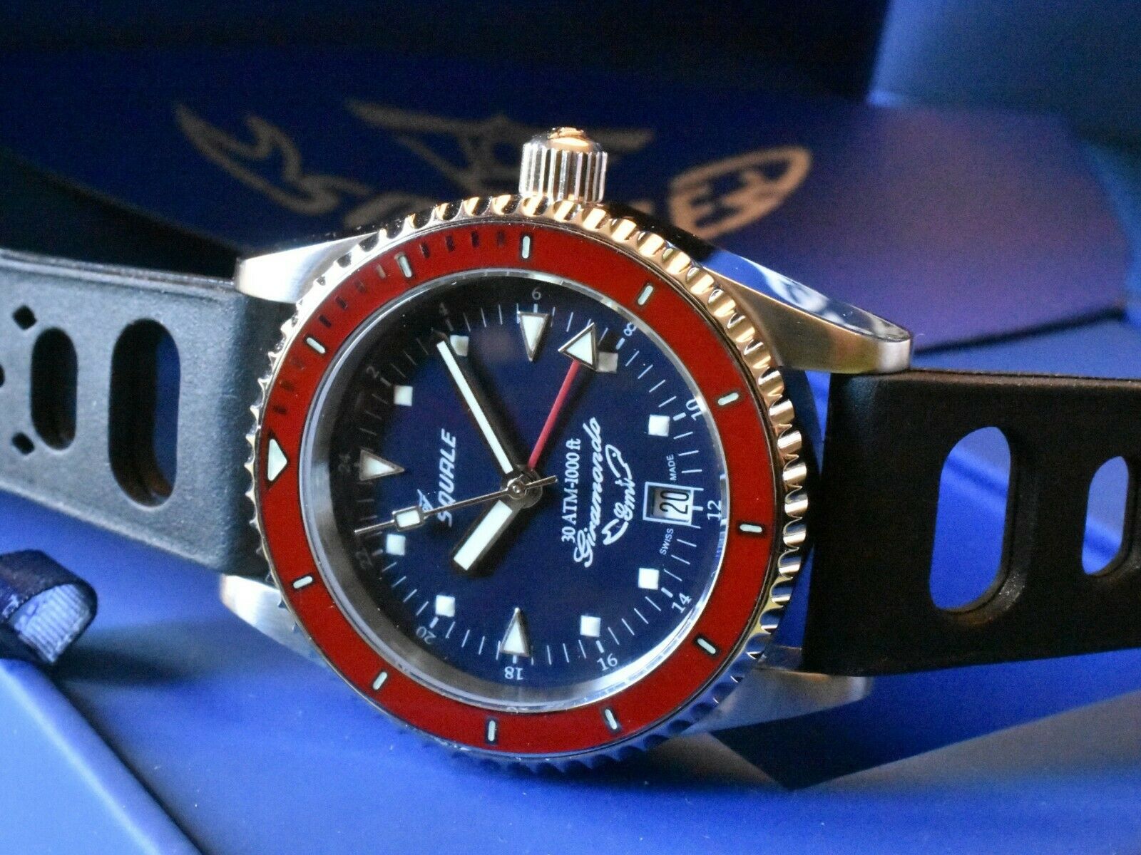 Squale 30 atmos Giramondo GMT Dive Watch