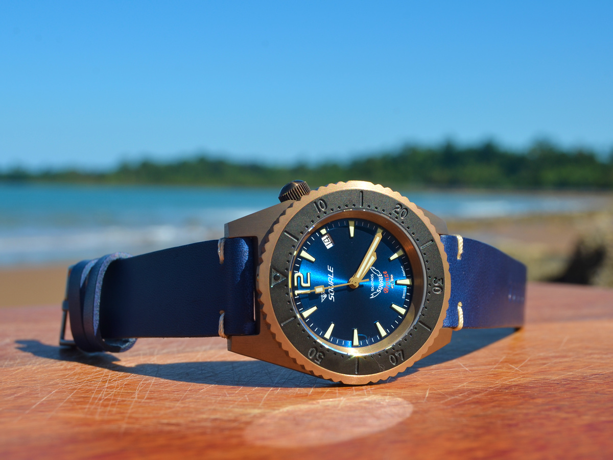 Squale 1521 Bronze Blue Limited Edition - 50 atmos