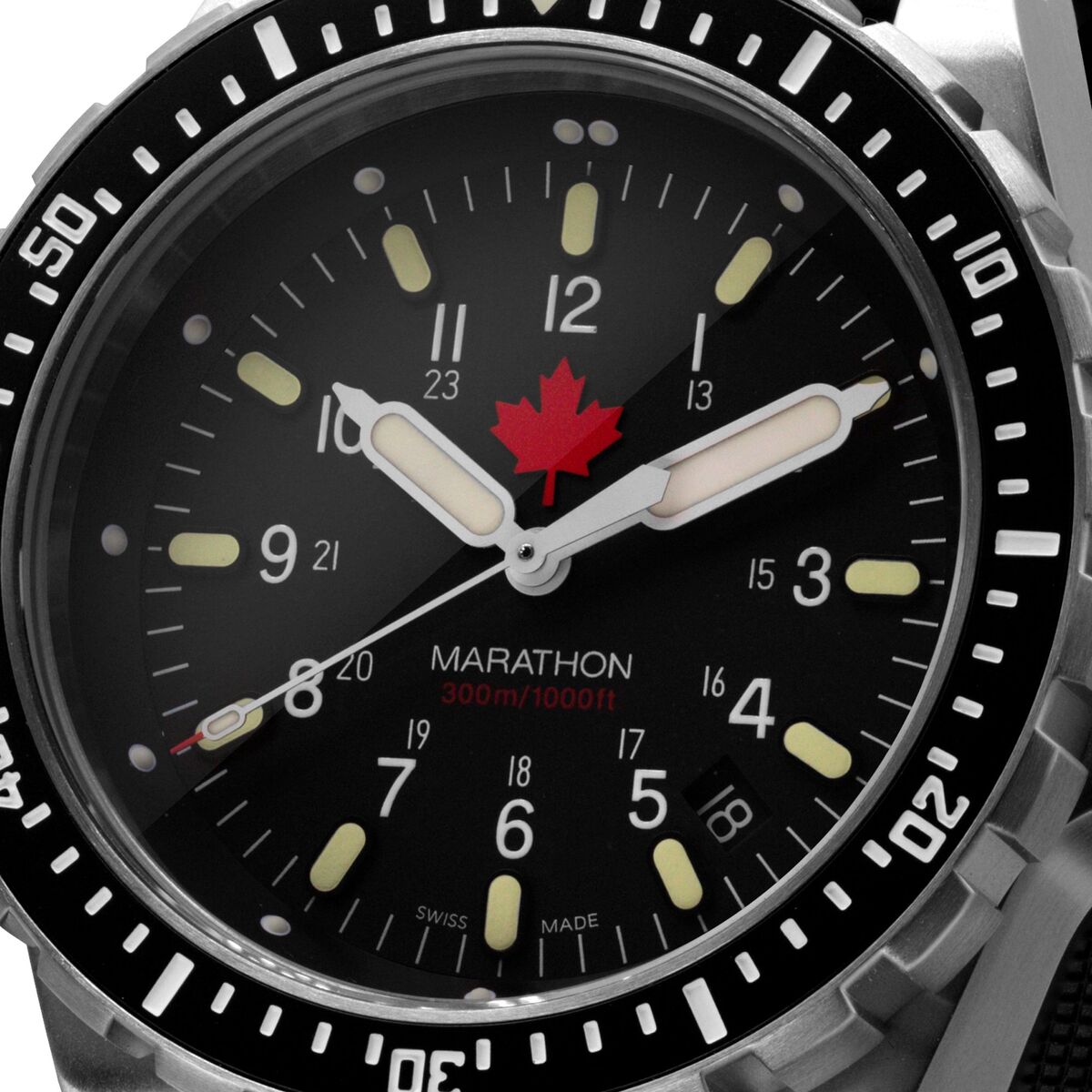 Marathon JSAR Search and Rescue Dive Watch - Red Maple