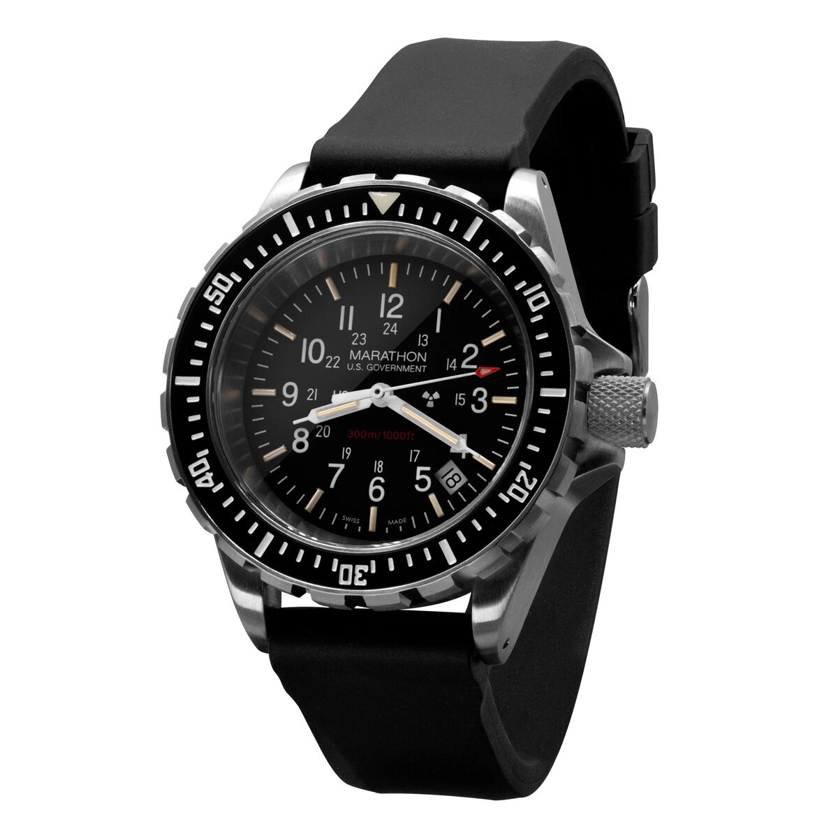 Marathon TSAR Search and Rescue Dive Watch - US Government Markings