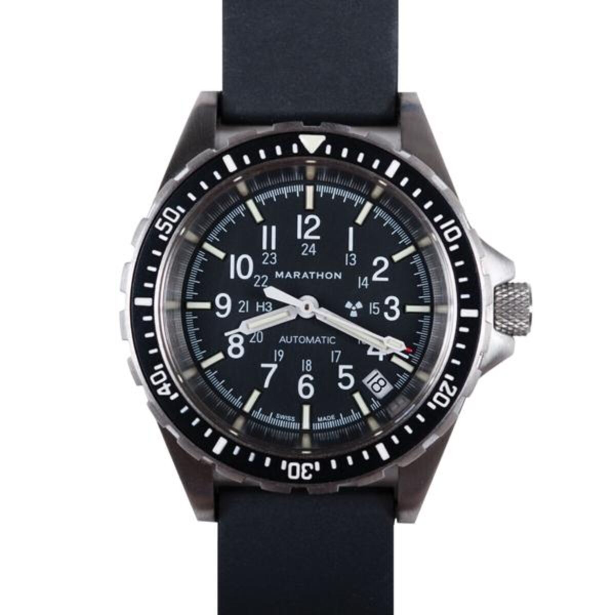 Marathon MSAR Auto Search and Rescue Dive Watch - No Government Markings