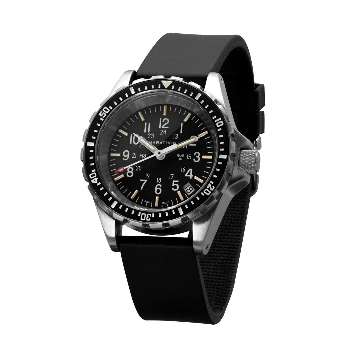 Marathon MSAR Quartz Search and Rescue Dive Watch - No Government Markings