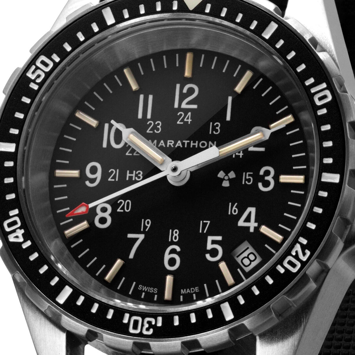 Marathon MSAR Quartz Search and Rescue Dive Watch - No Government Markings