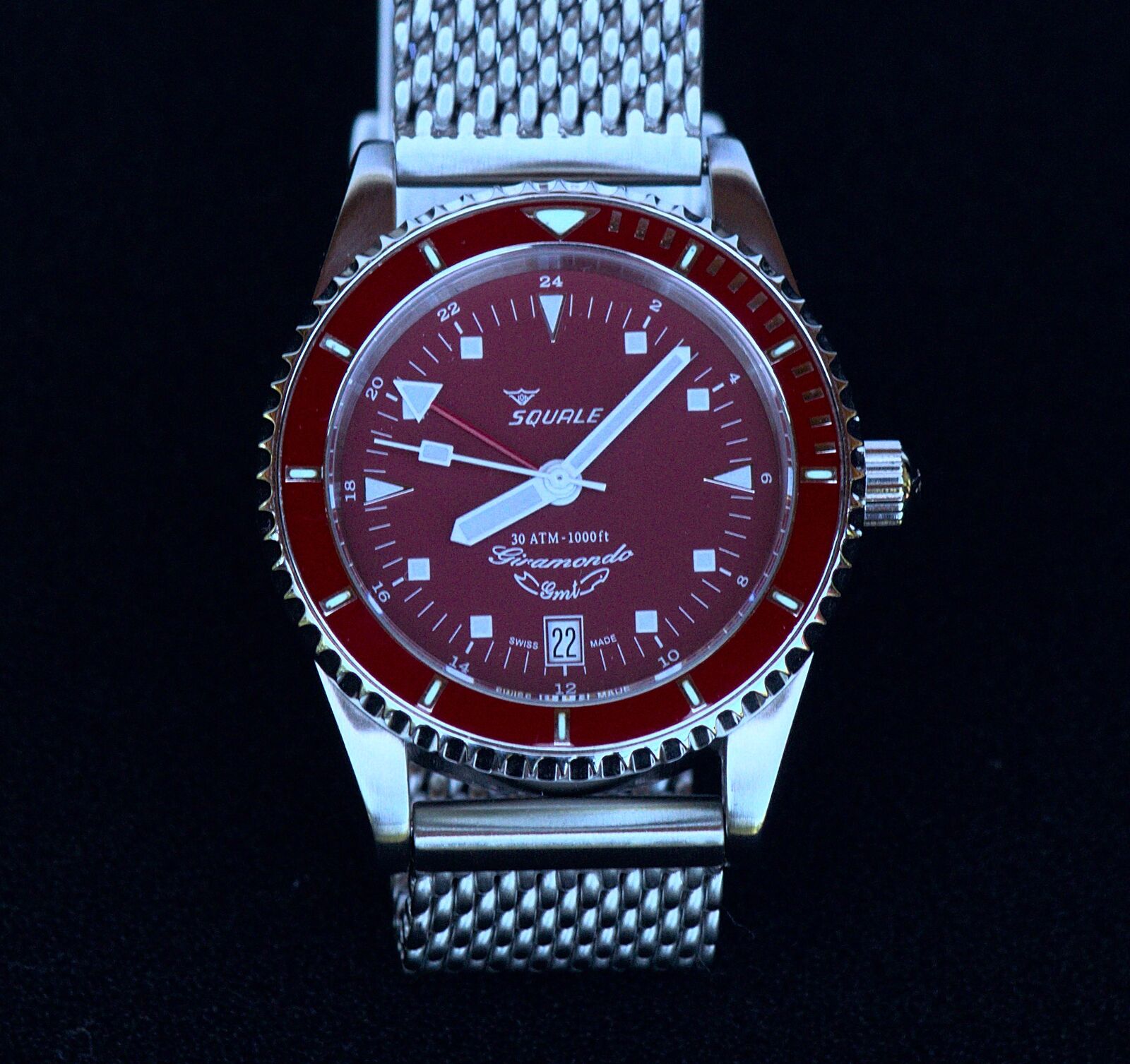 Squale 30 atmos Giramondo GMT Dive Watch | Australia Authorized Dealer -  Monsoonal