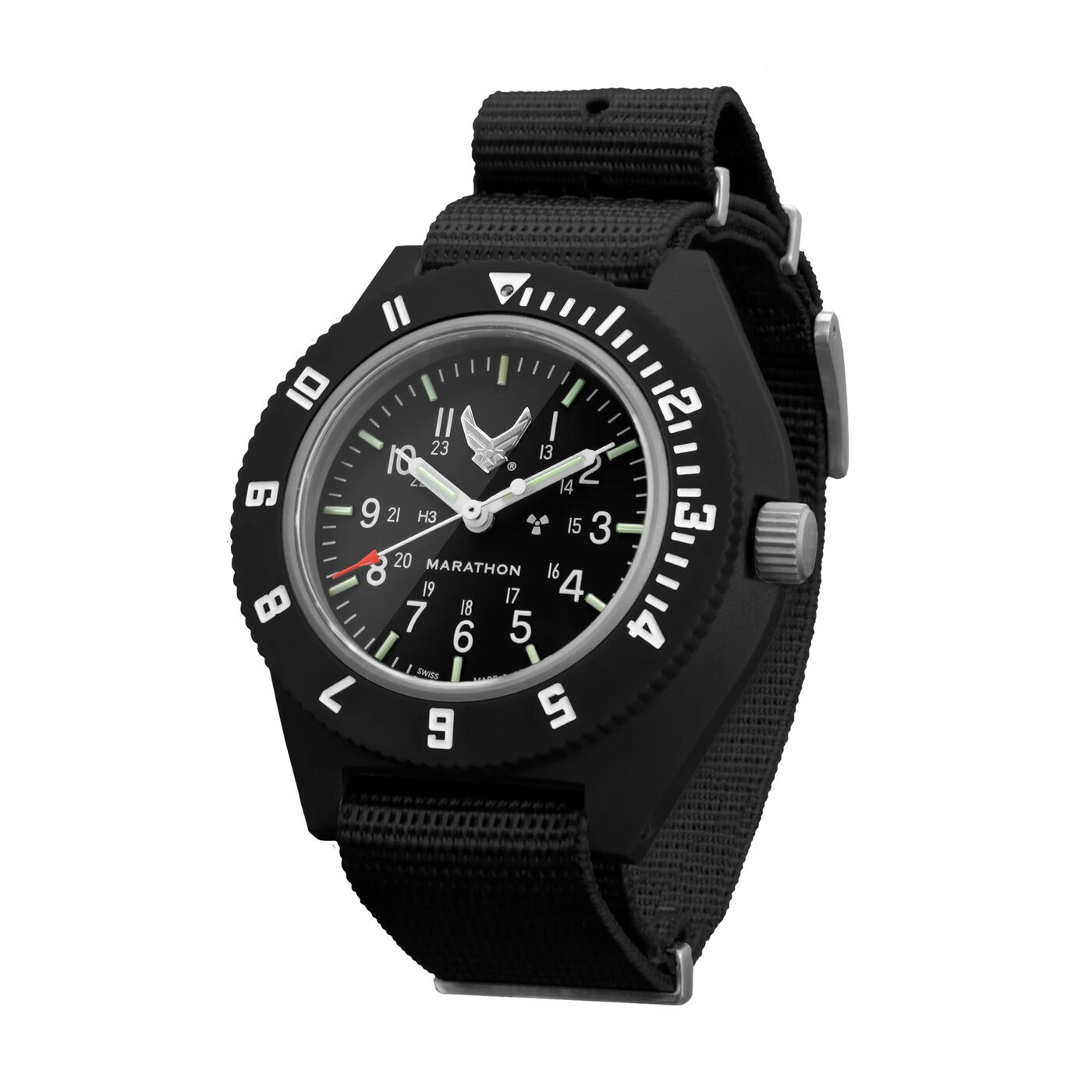 Marathon Pilot Navigator Watch - Black USAF