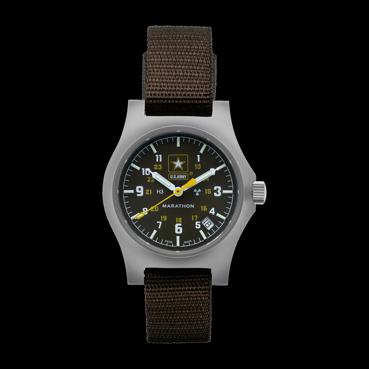 Marathon US Army Re-issue Steel GPQ Field Watch