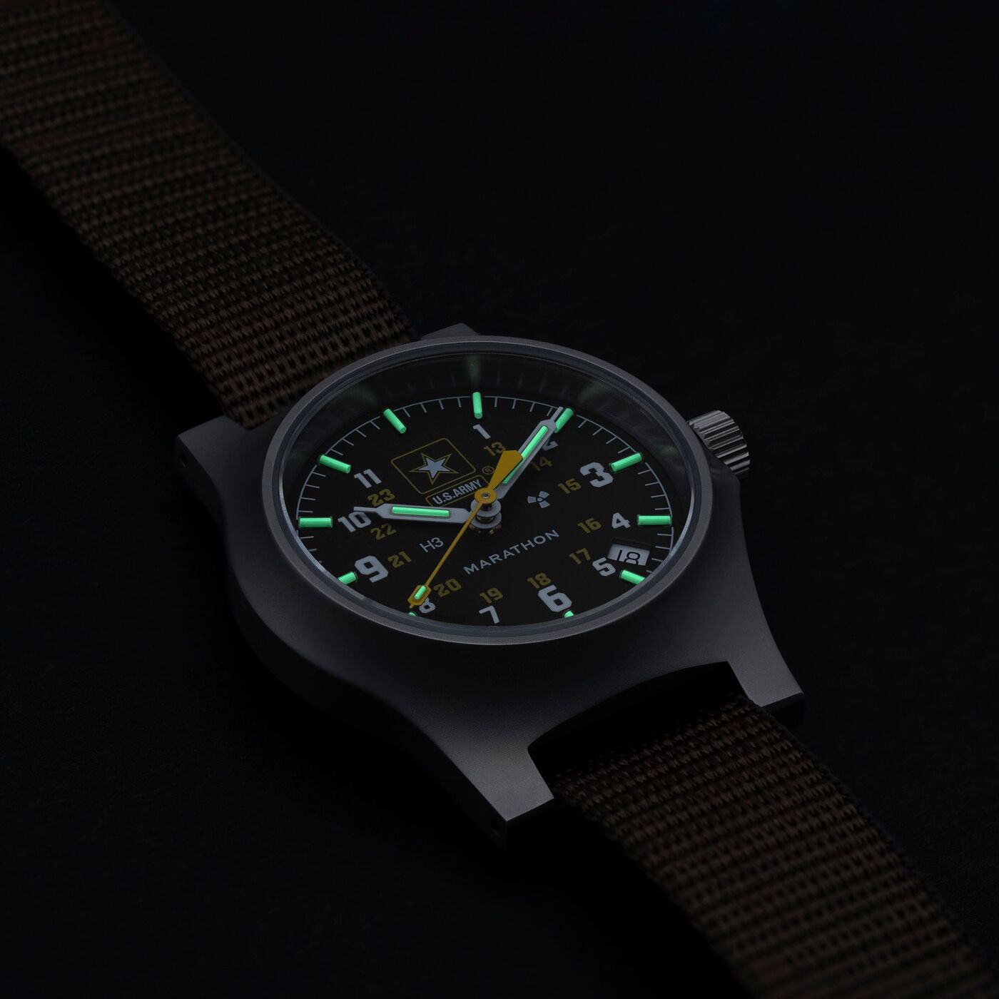 Marathon US Army Re-issue Steel GPQ Field Watch