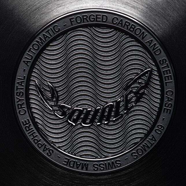 Squale T-183 Forged Carbon - Grey/Orange