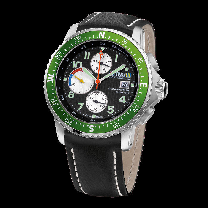 Montre Chronographe TNG Baltic Cup - Boîtier Acier Inoxydable - Pour La Régate - Neuf Sans étiquette