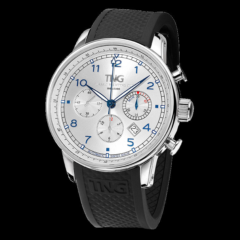 Montre Chronographe TNG Baltic Cup - Boîtier Acier Inoxydable - Neuf Sans étiquette - Style Régate