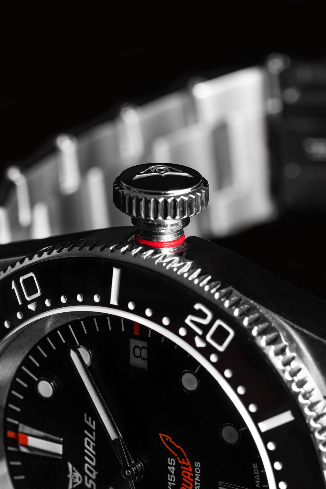 Red Rubberized Safety Gasket Inside Crown
