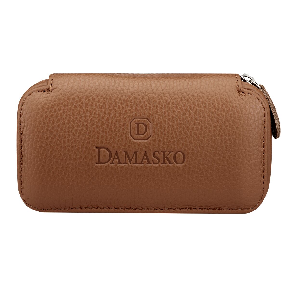 Damasko Leather Watch Case - Cognac