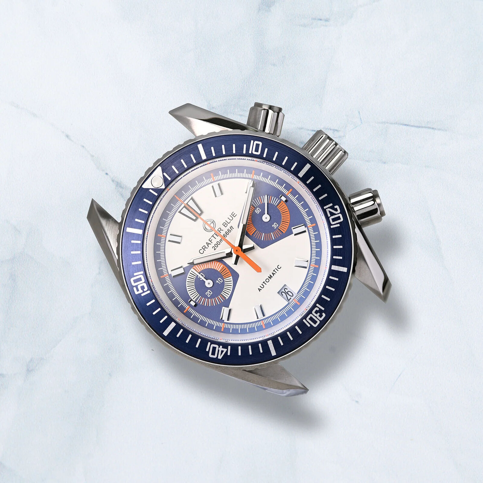 Crafter Blue Hyperion Ocean Chronograph Dive Watch - Clubman