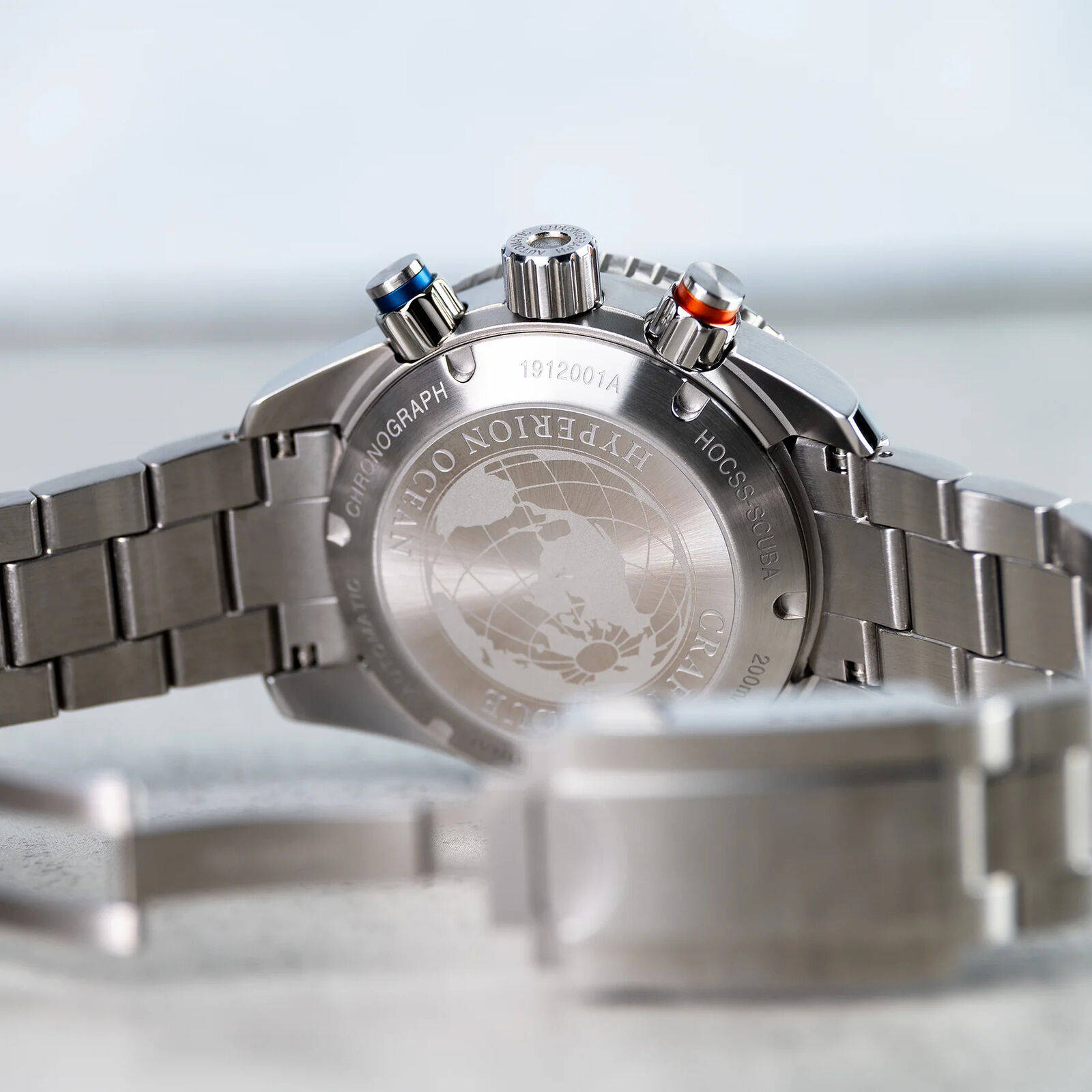 Crafter Blue Hyperion Ocean Chronograph Dive Watch - Clubman
