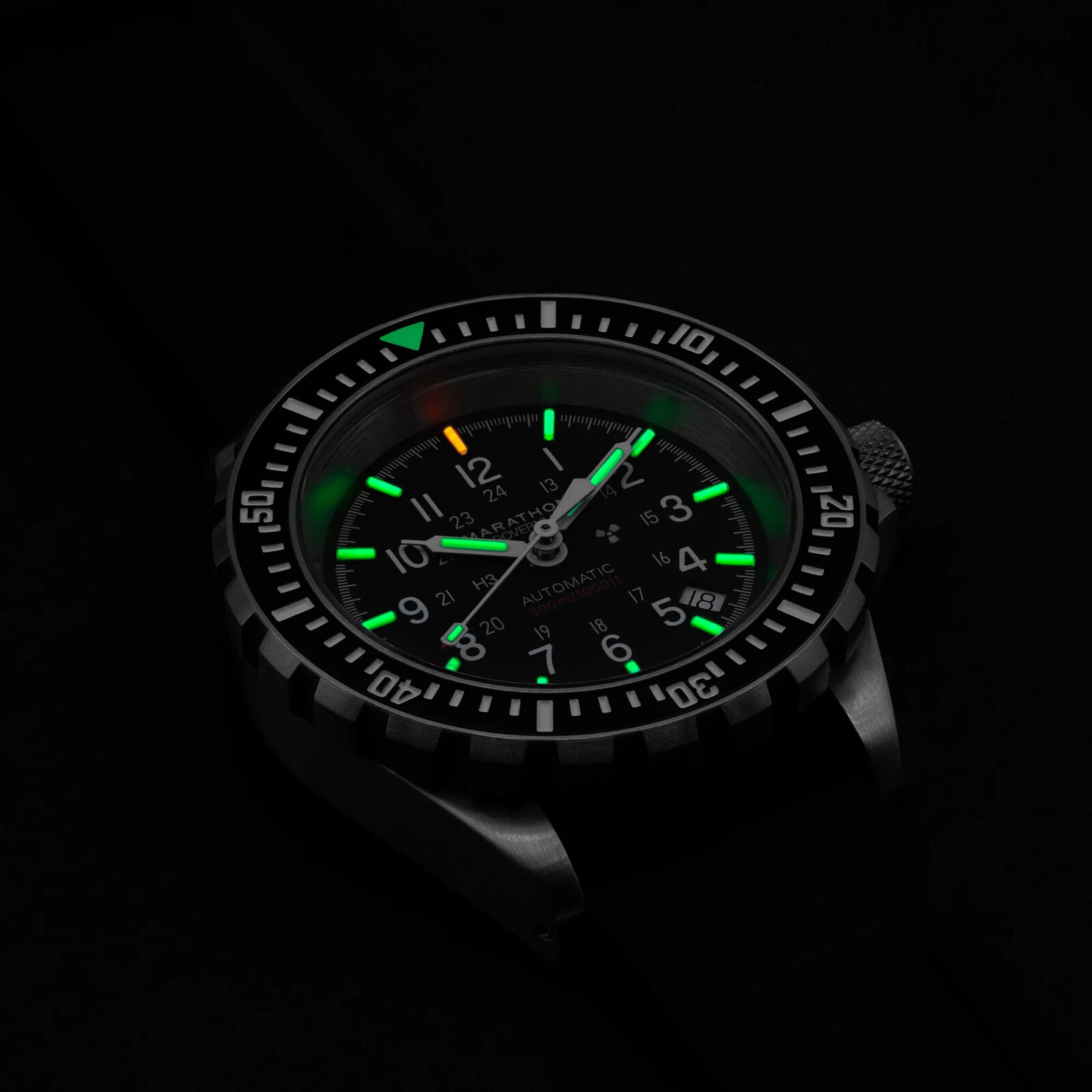 Marathon GSAR Search and Rescue Dive Watch - US Government Markings