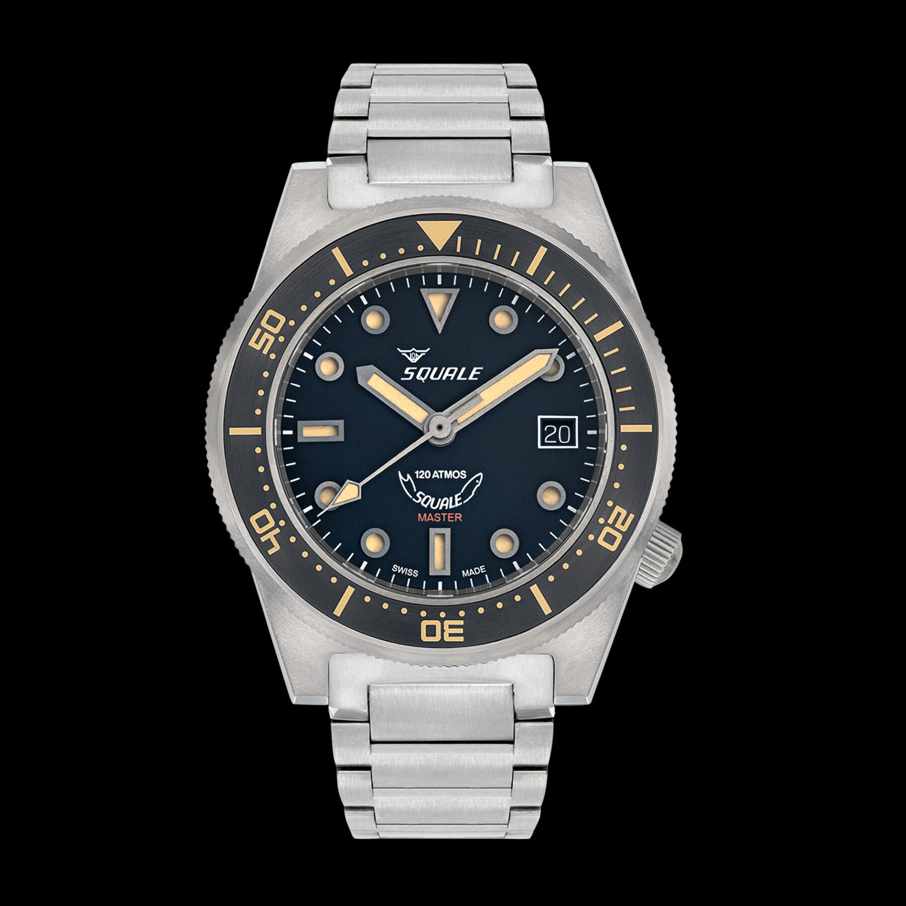 Squale Master Titanium 120ATM Dive Watch