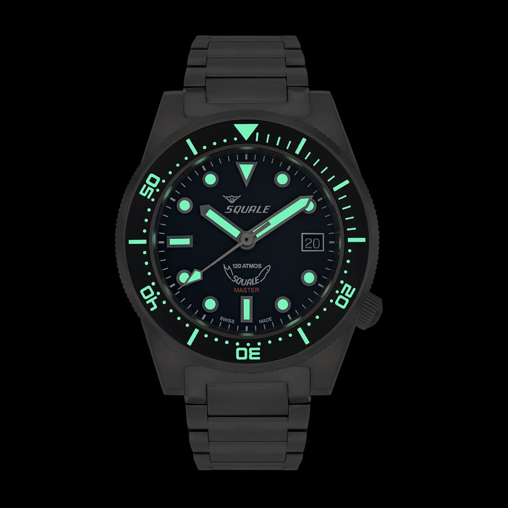 Squale Master Titanium 120ATM Dive Watch