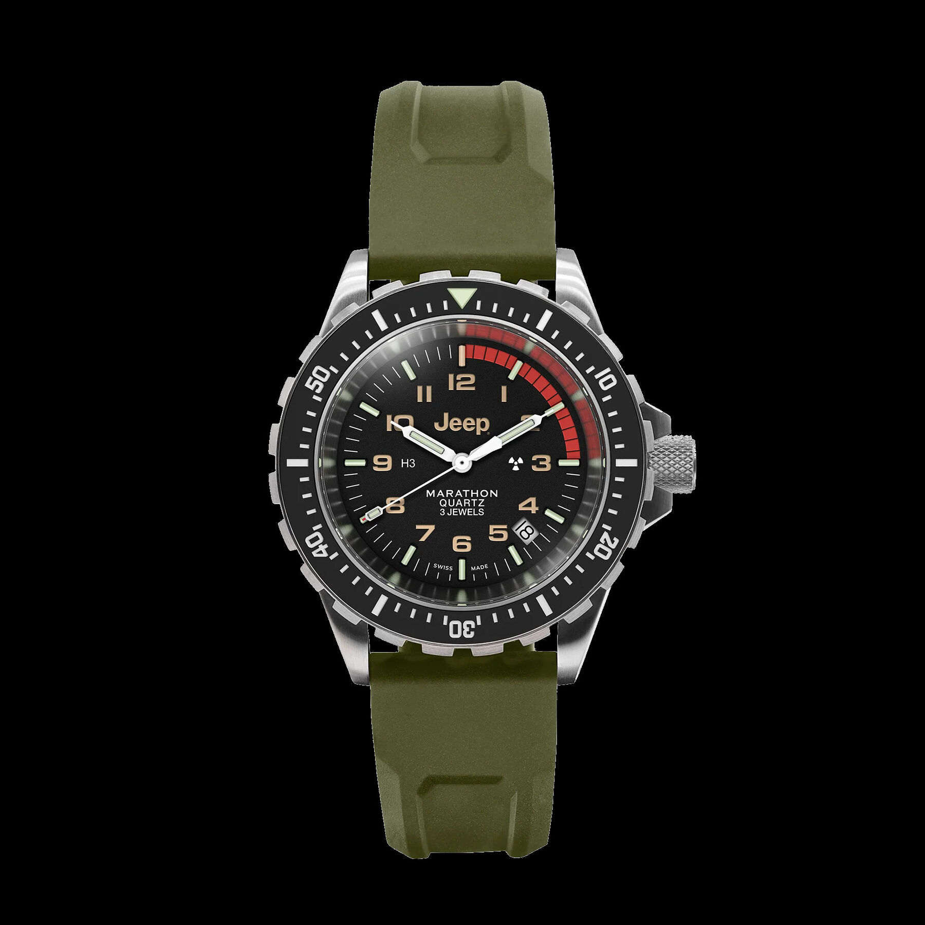 Marathon Jeep Rubicon TSAR Search and Rescue Dive Watch