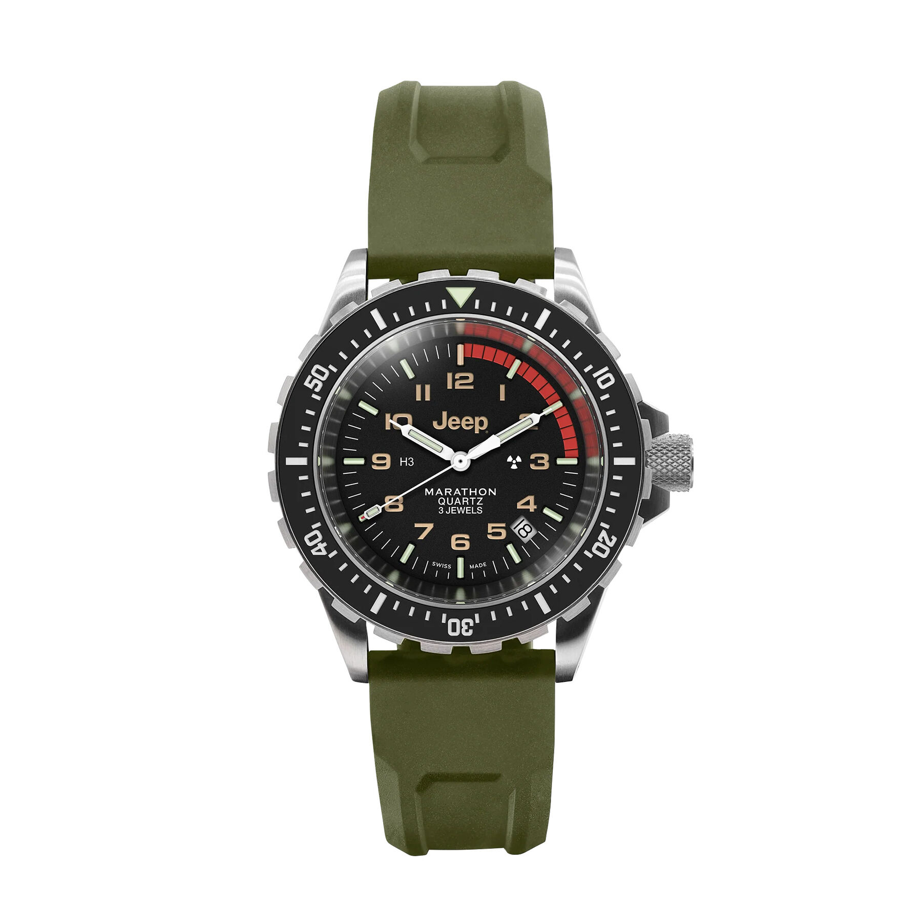 Marathon Jeep Rubicon TSAR Search and Rescue Dive Watch
