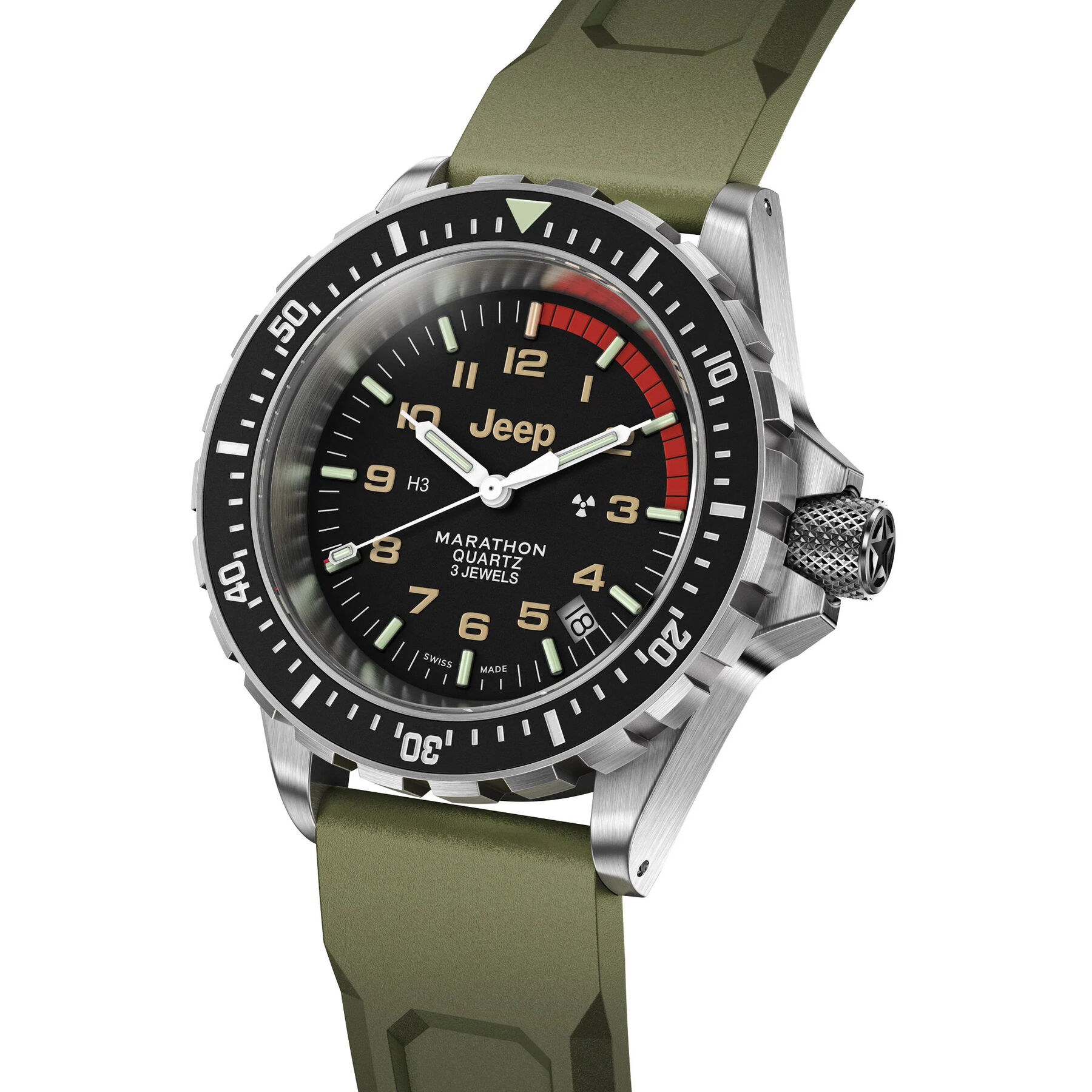 Marathon Jeep Rubicon TSAR Search and Rescue Dive Watch