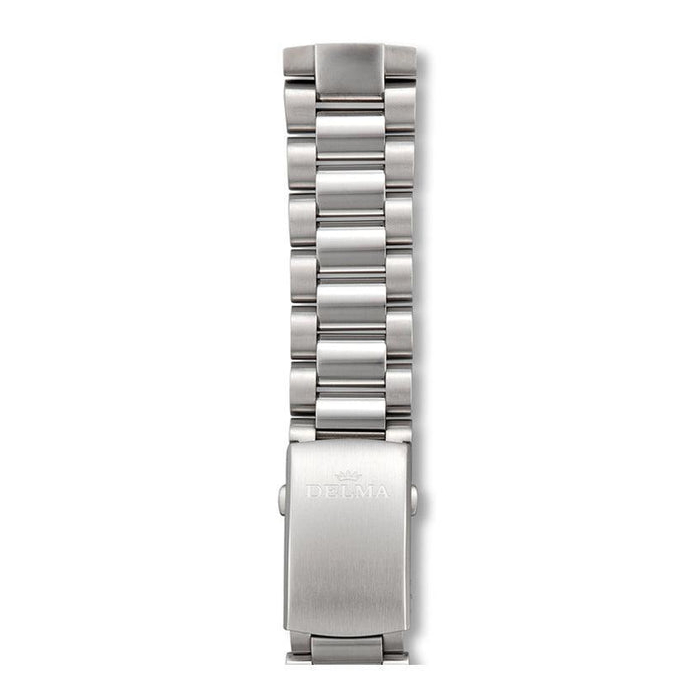 Delma 24mm 3-Link Stainless Steel Bracelet - Shell Star