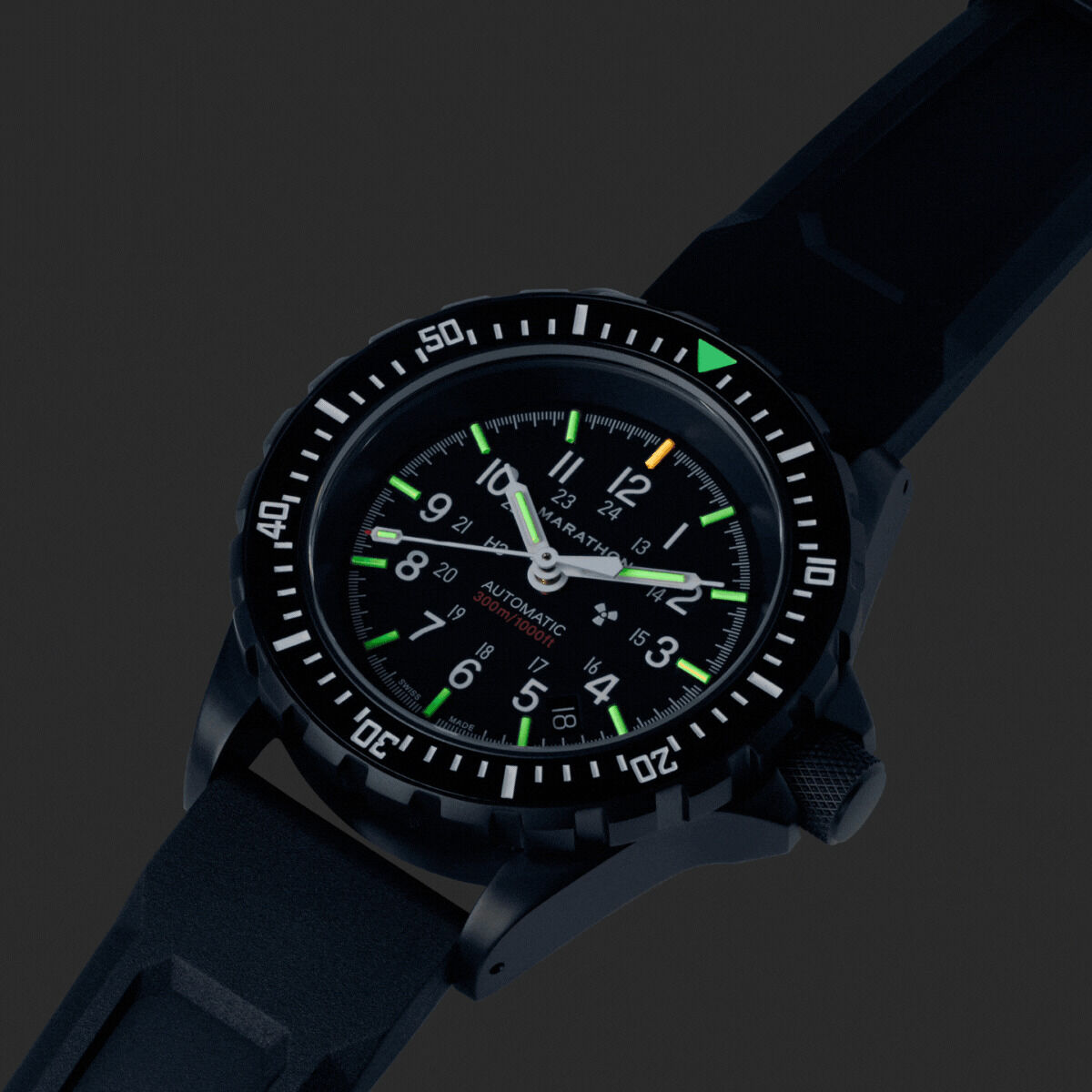 Marathon Anthracite GSAR Search and Rescue Dive Watch