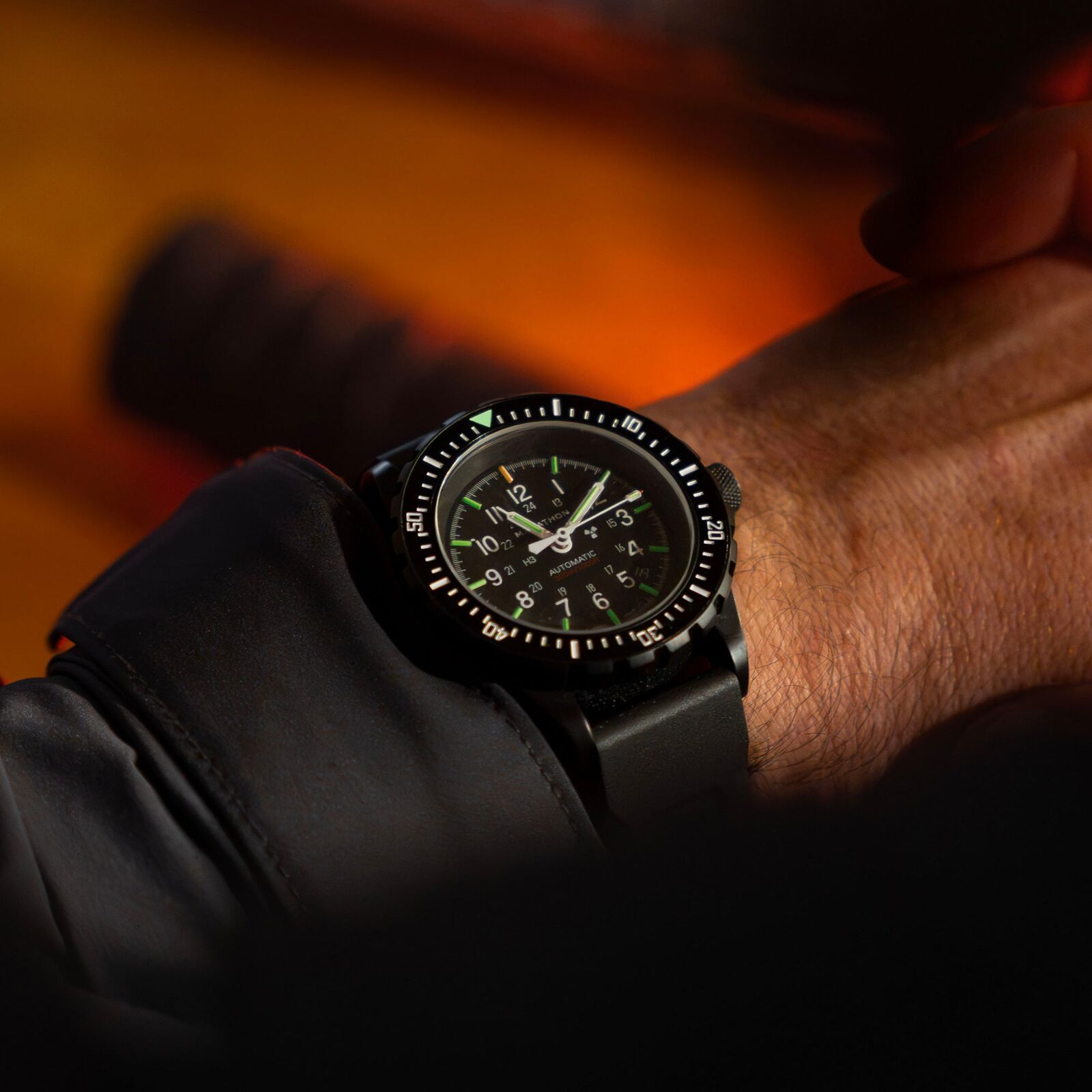 Marathon Anthracite GSAR Search and Rescue Dive Watch