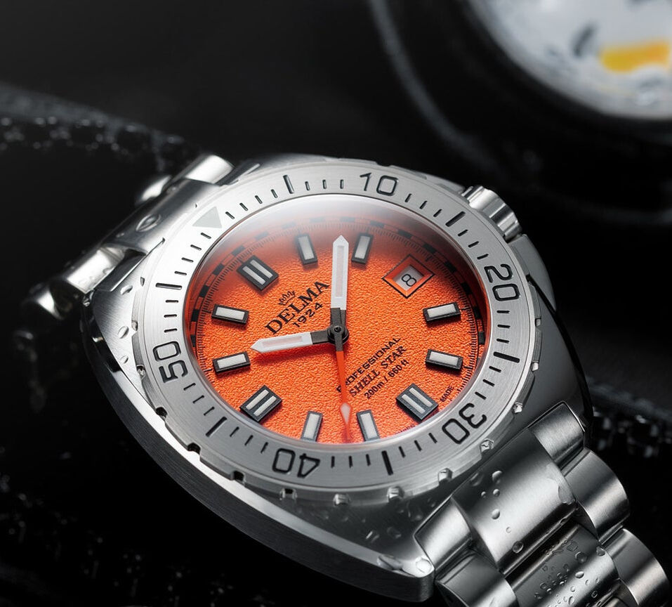 Delma Shell Star 41mm Dive Watches