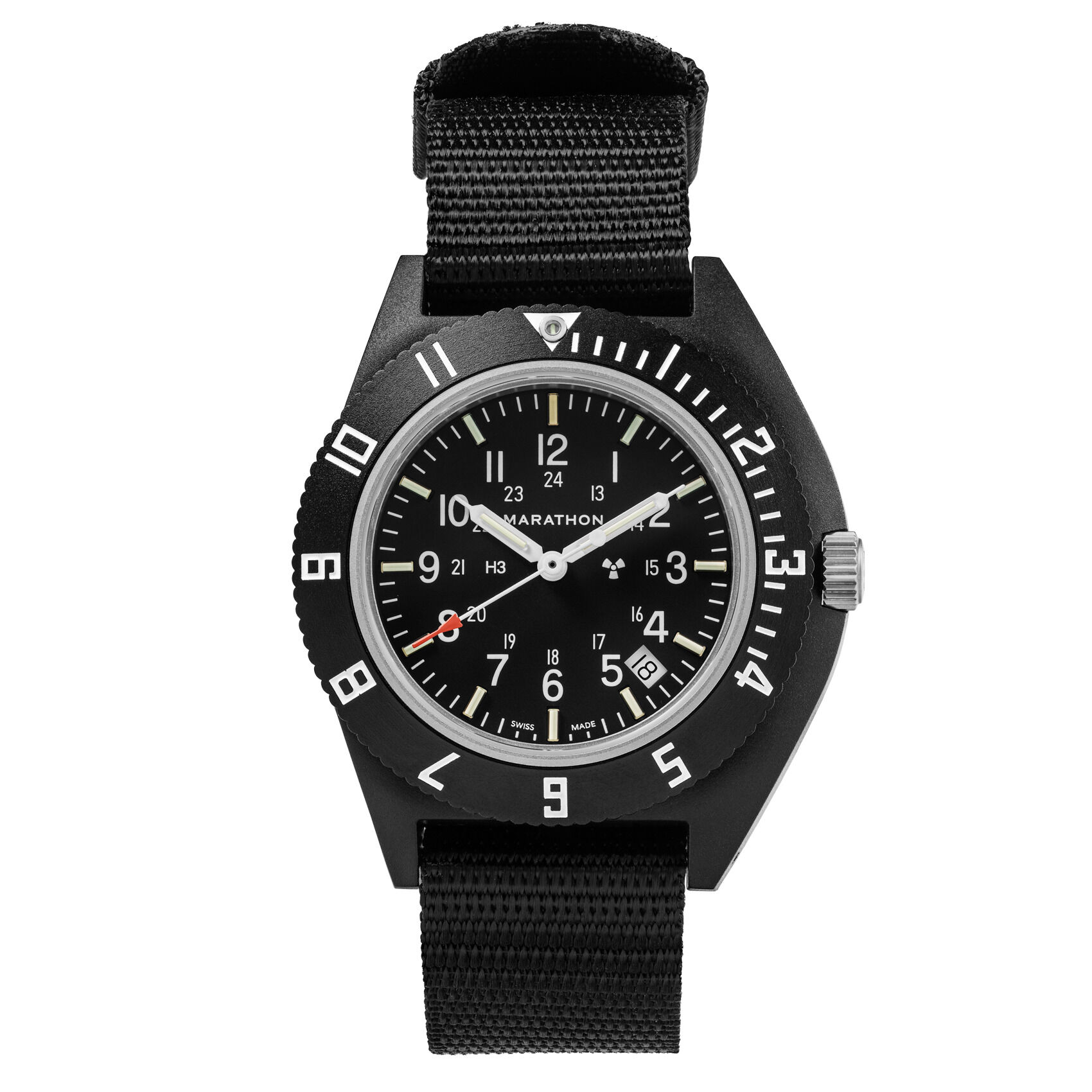 Marathon CeraShell Pilot Navigator Watch with Date