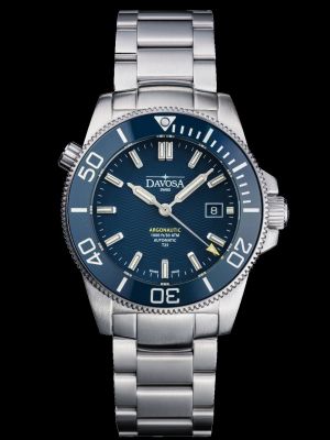 Davosa Argonautic Lumis Blue Trialink Dive Watch