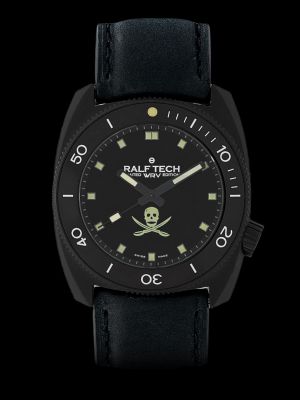 Ralf Tech WRV Auto Black Pirates Dive Watch
