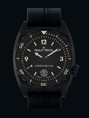 Ralf Tech - The Beast Electric Black Amphibian Dive Watch