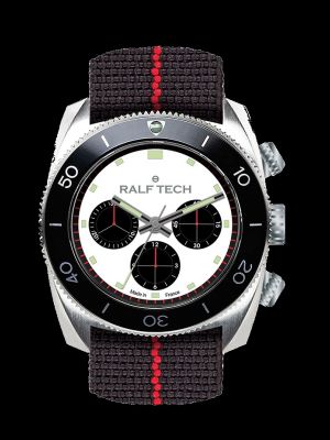 Ralf Tech WRV Barracuda Panda Chronograph Dive Watch