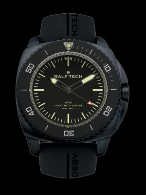 Ralf Tech WRX Electric Black Operator "Black O" Dive Watch