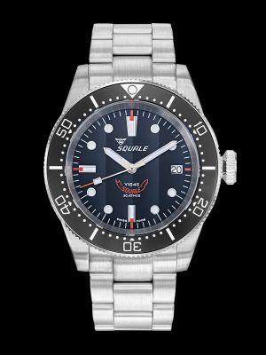Squale 1545 Black Bracelet Dive Watch