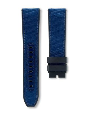 Delma 22mm Hybrid Cordura-Rubber Strap - Blue