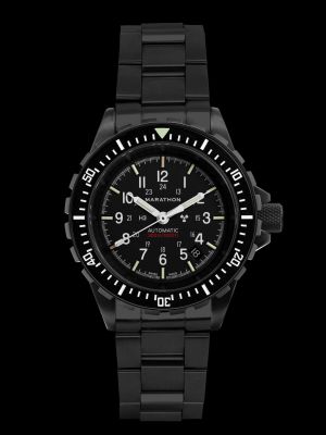 Marathon Anthracite GSAR Search and Rescue Dive Watch with Bracelet