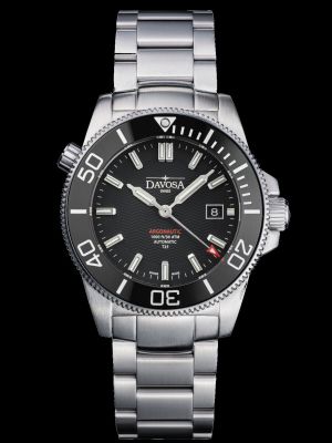 Davosa Argonautic Lumis Black Trialink Dive Watch