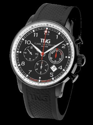 TNG Classic Yachting Cup Automatic Chronograph - Black
